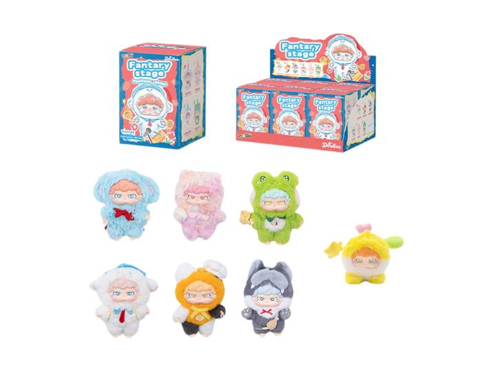 Blind box de pendentif en peluche Dream Stage