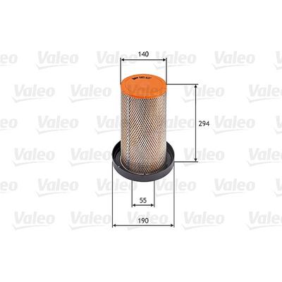 Valeo Luftfilter [Hersteller-Nr. 585637] für Citroën, Talbot, Peugeot