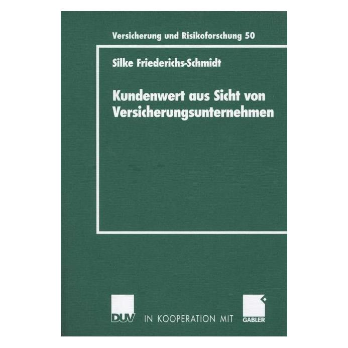 DUV Friederichs-Schmidt,S.:Kundenwert f.Ver (Deutsch, Silke Friederichs-Schmidt) (63564755)