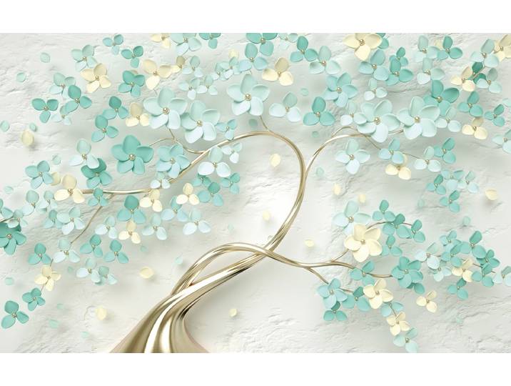Papermoon Muster mit Blumen