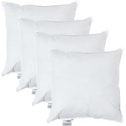 FÜLLKISSEN 4er-Set, Federkissen 45/45 cm