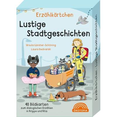 Erzählkärtchen: Lustige Stadtgeschichten, Gebundene Ausgabe von Ursula Günster-Schöning, Klett Kita GmbH, 978-3-96046-385-6