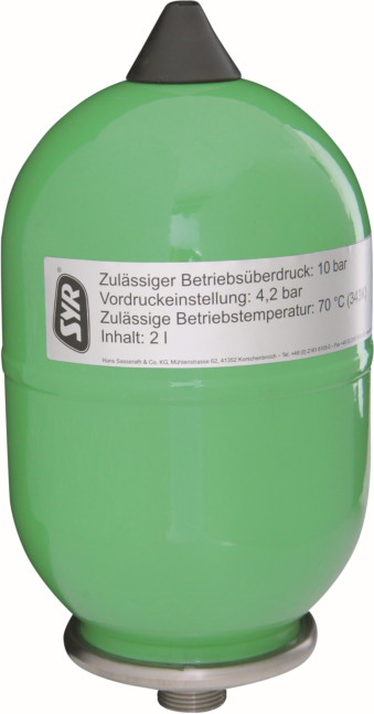 Syr - Sasserath Resi 2600 Expansionsgefäß 2600.00.914