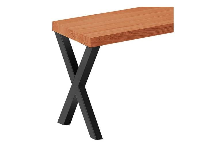 LAMO Manufaktur Sitzbank LSB Sitzbank (Komplett-Set, 3-Teilig), 40mm stake Massivholzplatte