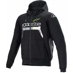 Alpinestars, Motorradjacke, Chrome Ignition Hoodie (Herren, M)