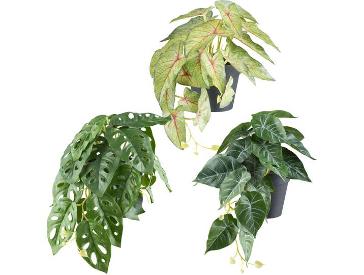 Kunstpflanze Plant grün Kunststoff