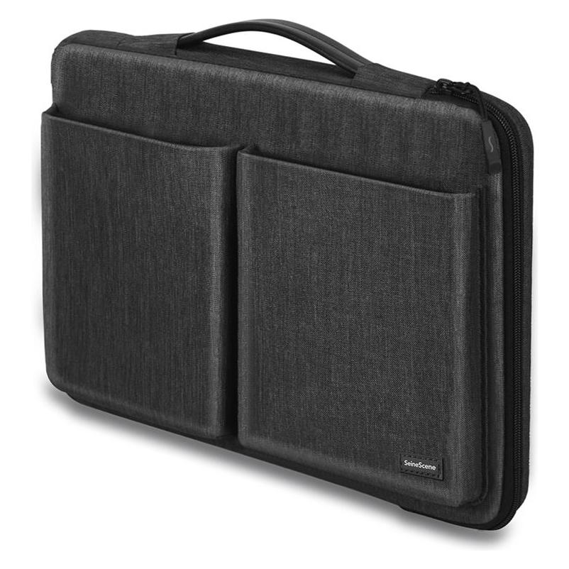 Uniq Seine Scene Laptop bag Seine Scene Orleans sleeve 14" - black (14", Apple) (SSOR14BK)
