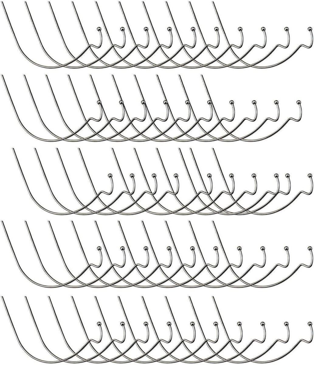 50 stuks Muurhaken voor gipsplaat hangers in wit om decoratie muurvriendelijk op te hangen