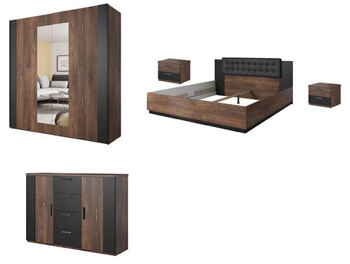 Helvetia Schlafzimmer-Set Sigma, (Sigma), 5-teilig Ausführung wählbar