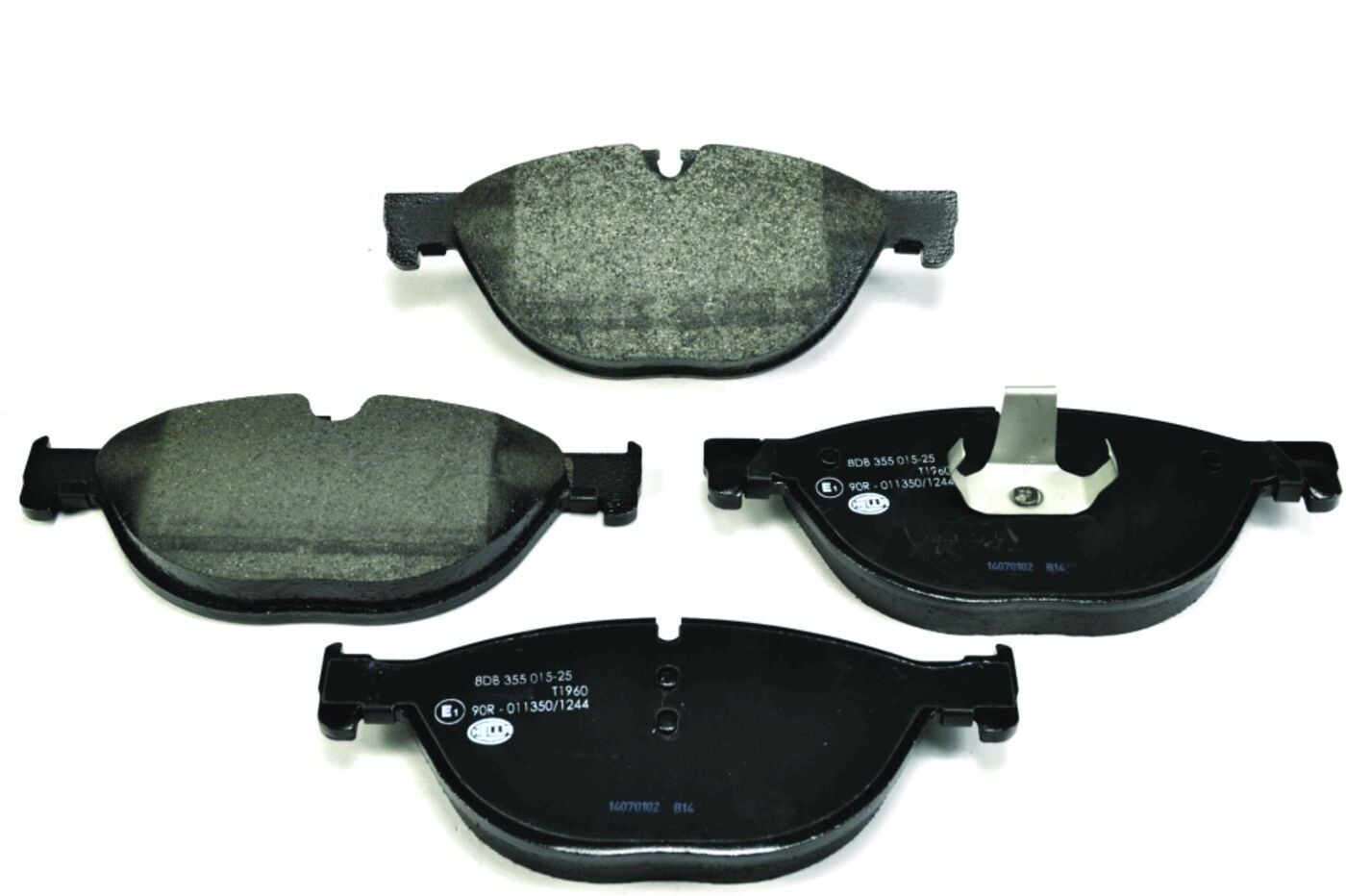 HELLA 8DB 355 015-251 Brake pad set