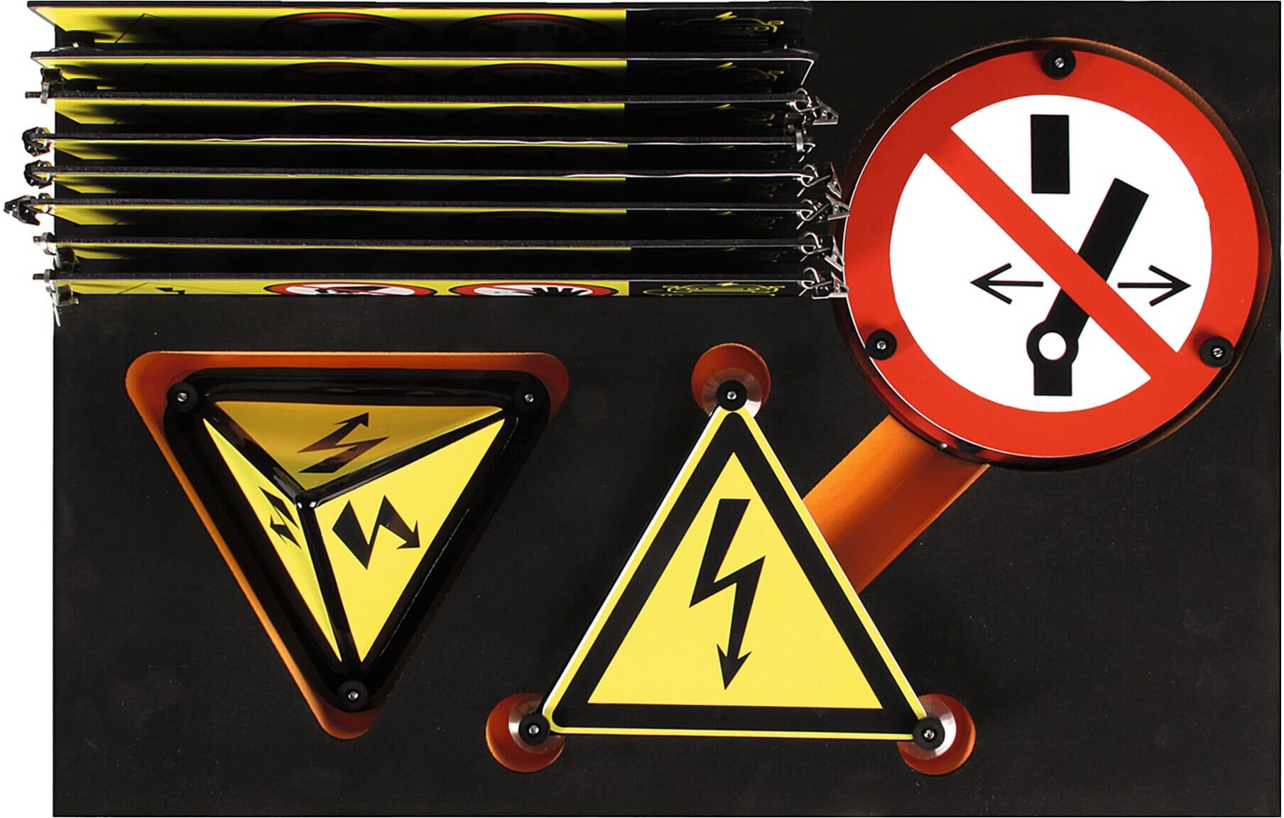 Kraftwerk Satz Sicherheits – und Warnschilder High-Voltage (510.100.000)