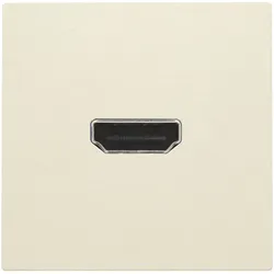 Niko Züblin 100-69417 Abdeckung mit HDMI zu HDMI Verbindung, cream 10069417