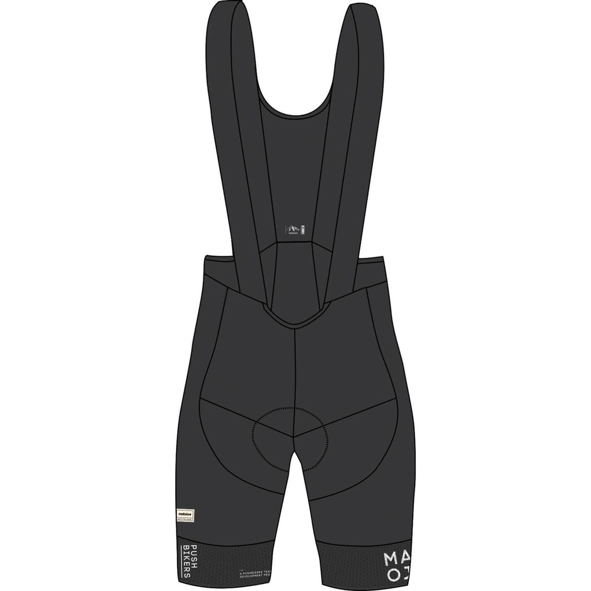 Maloja PushbikersM. Bib 1/2 moonless (0817) L 10084-1-0817-L