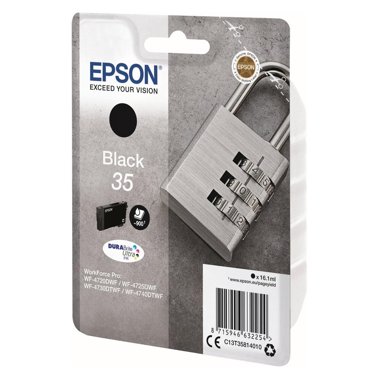 Epson 35 DuraBrite Ultra (BK) (C13T35814010)