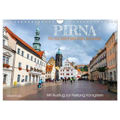 Pirna - Tor zur Sächsischen Schweiz (Wandkalender 2027 DIN A4 quer), CALVENDO Monatskalender