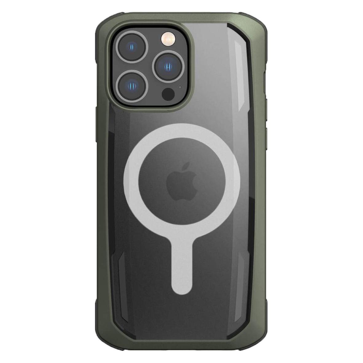 X-Doria Raptic Secure Case für iPhone 14 Pro mit gepanzerter grüner MagSafe-Hülle (Apple iPhone 14 Pro) (1658220264)