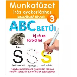 Schreib darauf und wisch es ab: Arbeitsheft mit ABC-Buchstaben