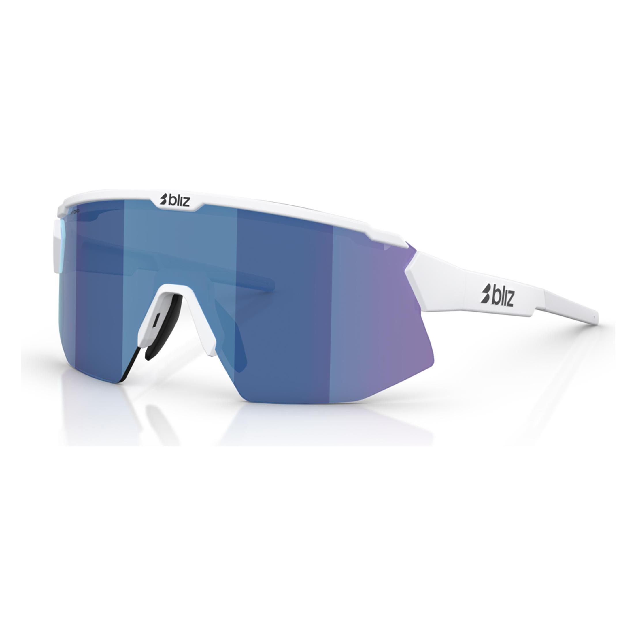 Bliz Breeze Small (matt white, Smoke/Blue Multicolor) (66534638)