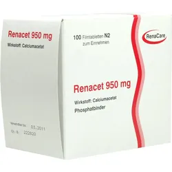 RENACET 950 mg Filmtabletten 100 St Filmtabletten