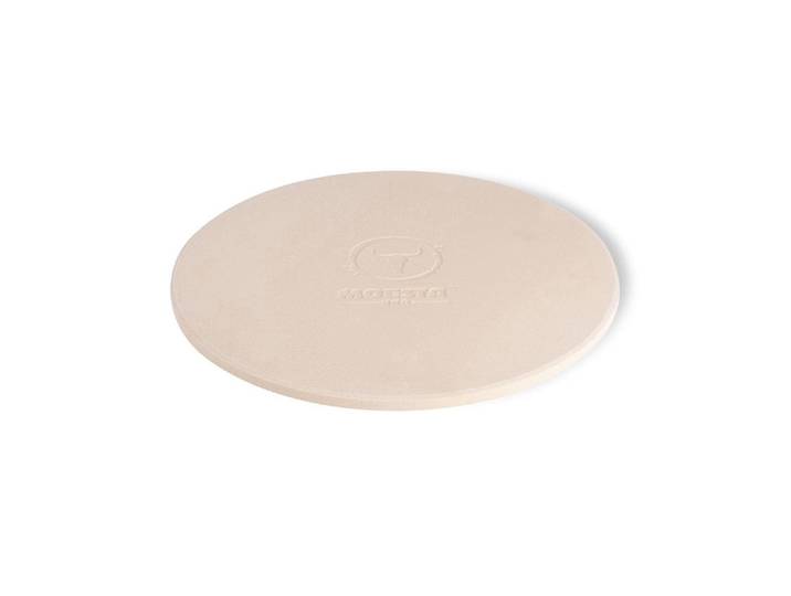 Pizzastein Pizzastein Ø 36.5 cm , beige (natur), B:36,5cm H:1,2cm Ø:36,5cm, Cordierit, Backbleche, Pizzastein