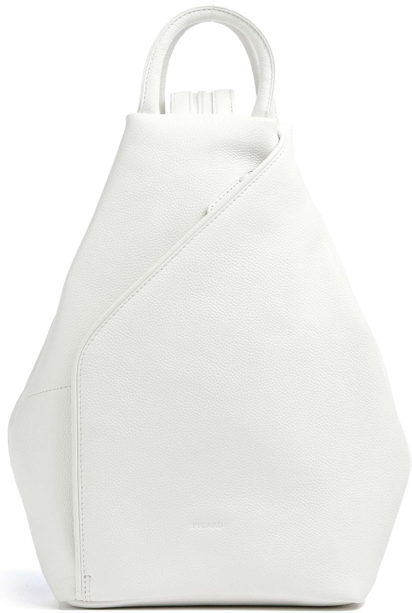 Picard Luis Rucksack aus Leder, weiß