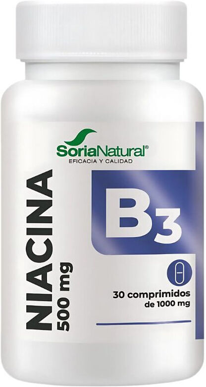 Soria Natural Vitamina B3 30 Comprimidos Lib Sostenida