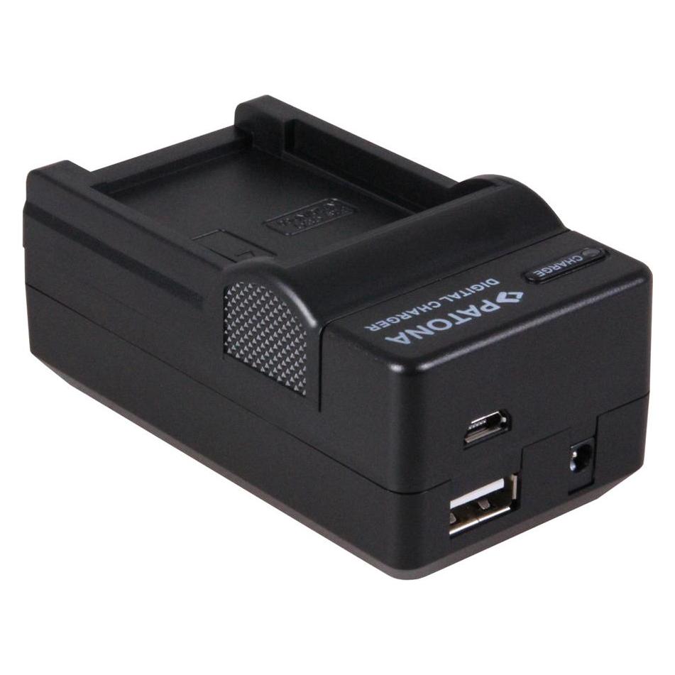 Patona 4in1 Ladegerät f. Casio Exilim EX-M2 Z3 Z4 S2 S3 M1 S1 NP-20 (Kamera Akku Ladegerät) (34476265)