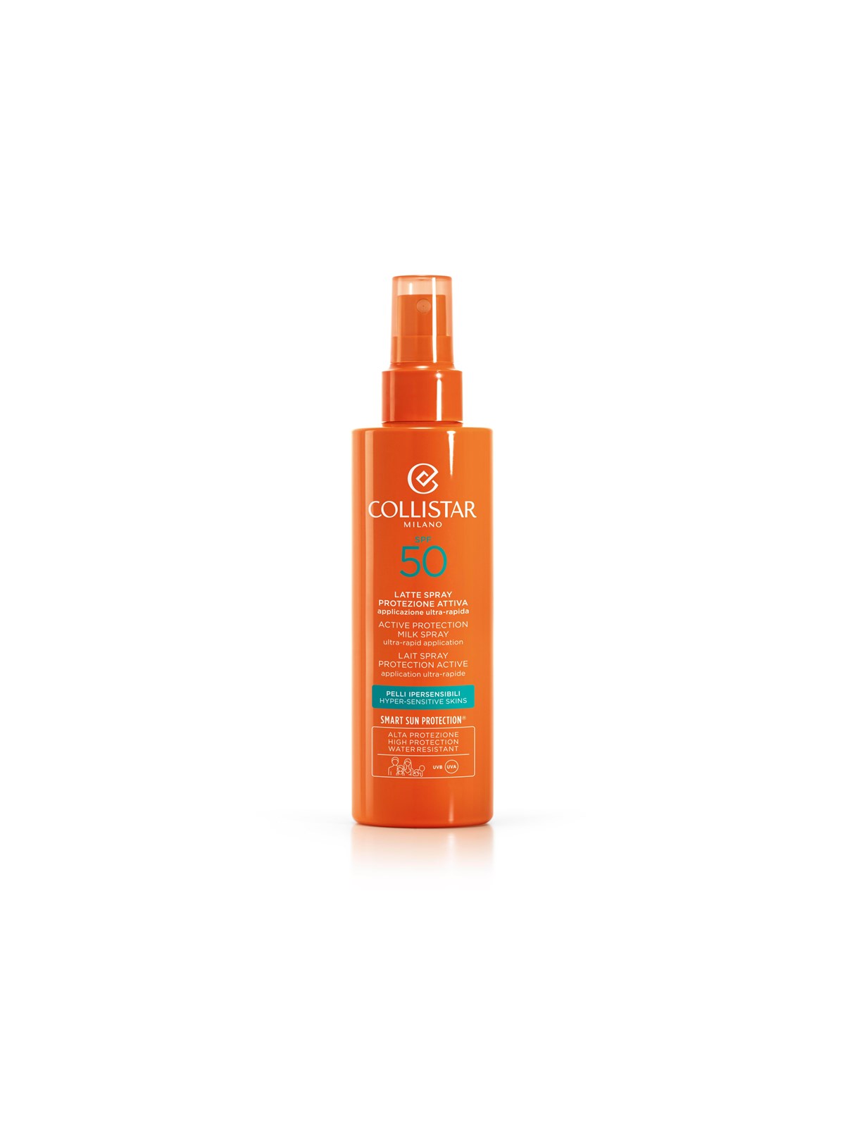 Collistar Active Protection Milk Spray Hyper-Sensitive Skins SPF50