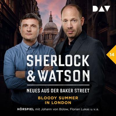 Sherlock & Watson – Neues aus der Baker Street: Bloody Summer in London (Fall 14) - Viviane Koppelmann, Audio, 9783742428059