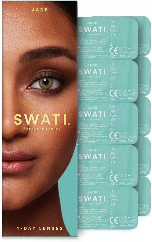 SWATI - 1day lenses (5Pairs), 5 Paar, JADE