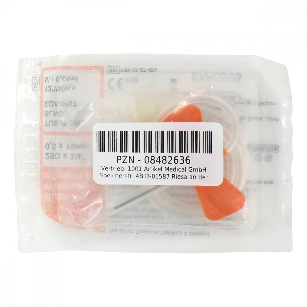 1001 Artikel Medical GmbH Butterfly Infusionszubehör 25 G orange 08482636