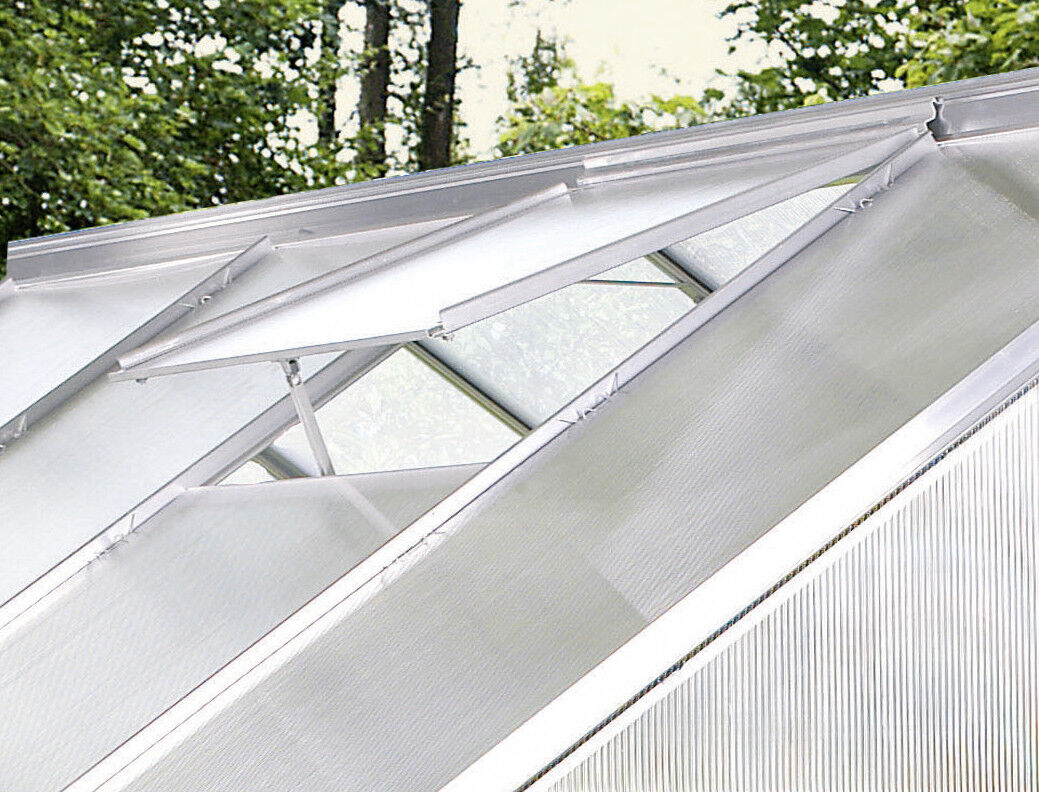 Vitavia Alu-Dachfenster zu Gewächshaus Calypso aluminium