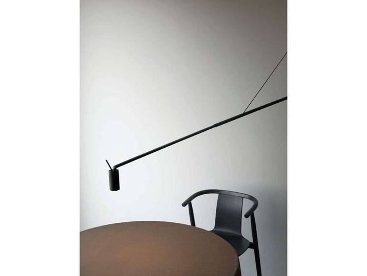 Swan Adjustable Wandleuchte Matt Black - Nemo Lighting - Aluminium