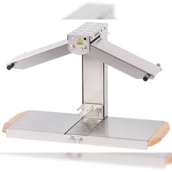 Louis Tellier - Racletteofen - Brézière® Bron Coucke 230V 850W, Edelstahl, Holzgriffe - BREZ01NX