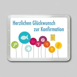 Goldbarren 0,5g "Konfirmation" (Flip)
