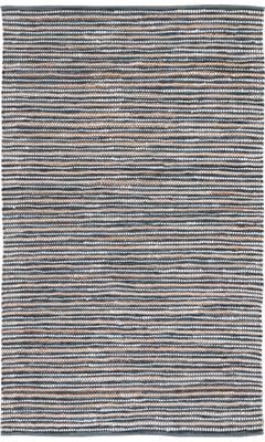 SAFAVIEH Handmade Vintage Leather Inaya Modern & Contemporary Leather Rug