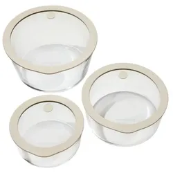Lieblingsglas Frischhaltedosen Rund 3er Set