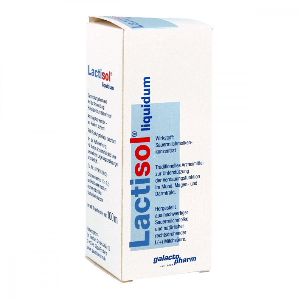 Galactopharm Dr. Sanders GmbH & Co. KG. Lactisol Tropfen 00603075