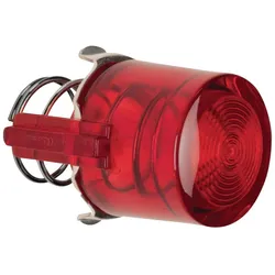 Hager WTF5285R Tasterknopf für Drucktaster und Lichtsignal E10 1930/Glas rot transparent