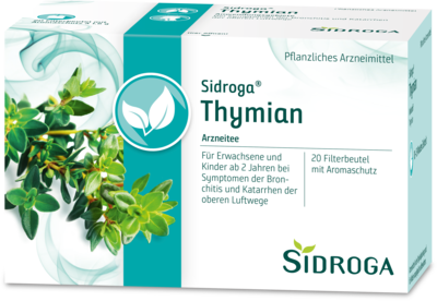 Uriach Germany GmbH SIDROGA Thymian Tee Filterbeutel 20X1.6 g 03919620