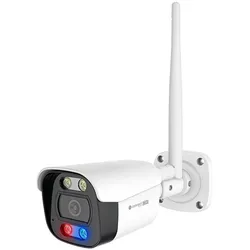 Krüger&Matz Kamera IP Kruger&Matz WIFI zewnętrzna Connect C190, 2K, Tuya, Smart Life, Tracking, ONVIF (KM2222) (2560 x 1440 Pixels), Netzwerkkamera, Schwarz