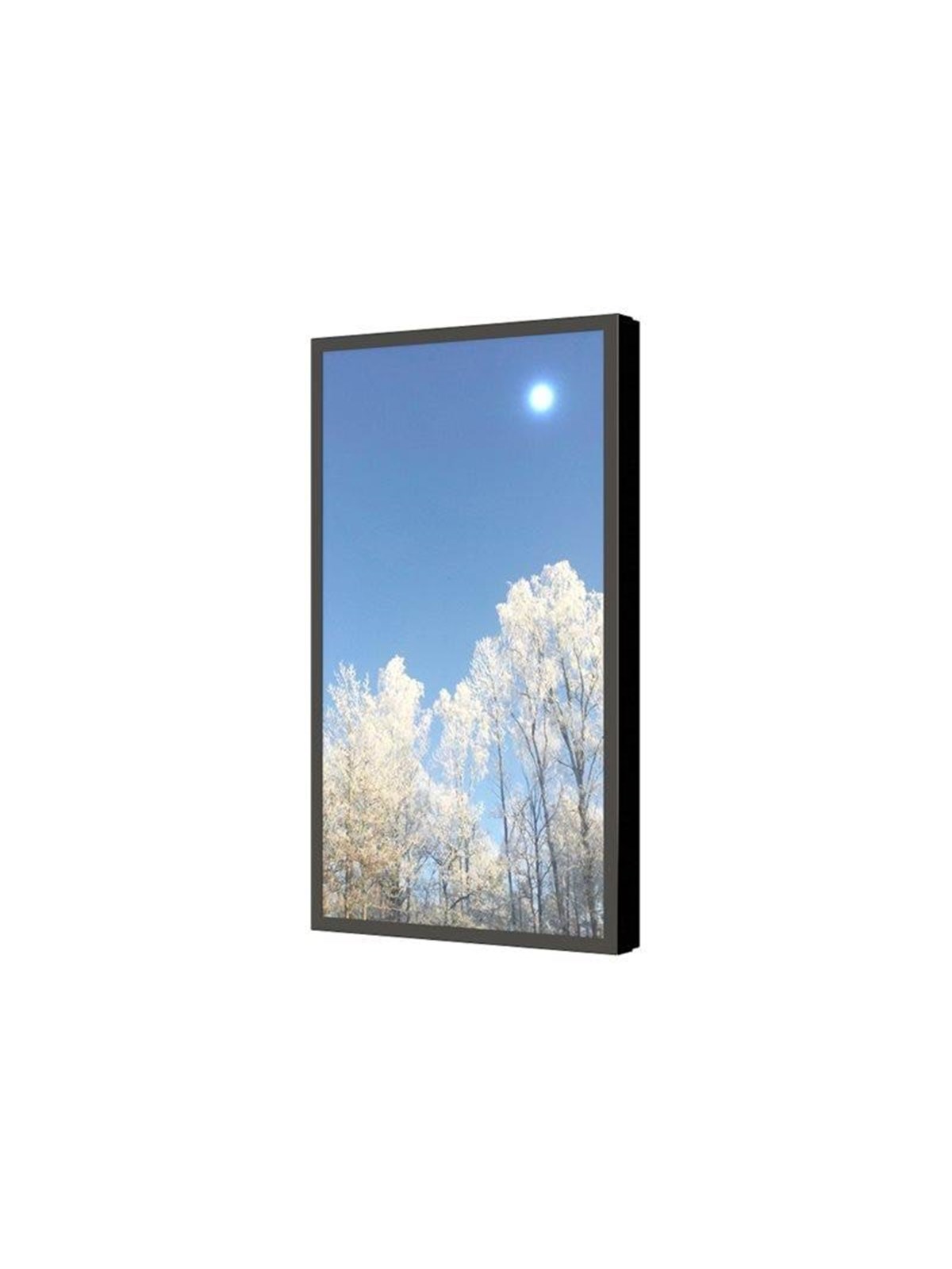 HI-ND PROTECT mounting kit - portrait - for flat panel - black - Max - recommended for 55"