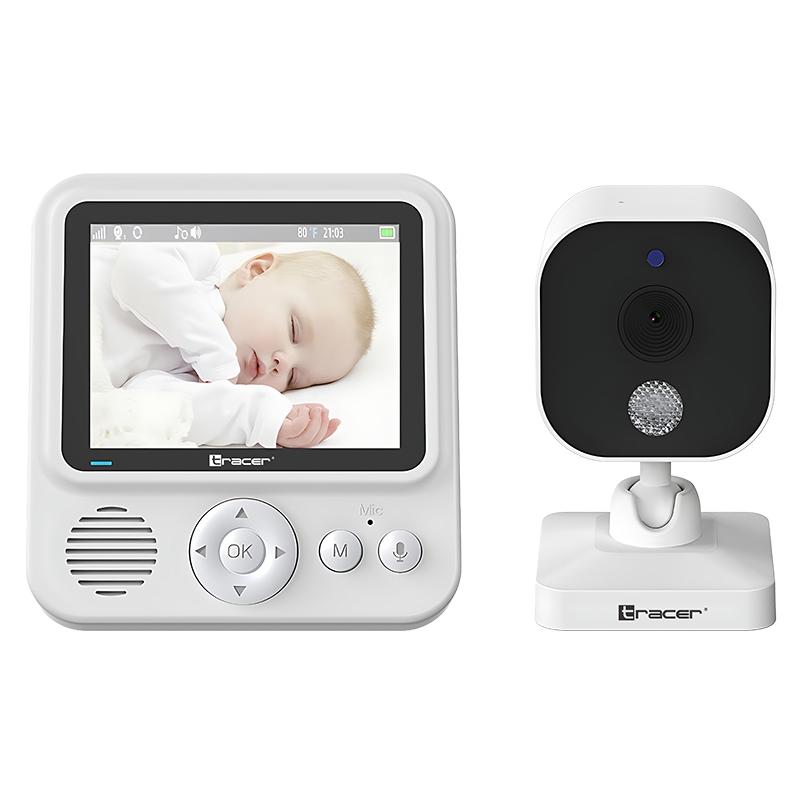 Tracer Niania Elektroniczna niania Senko+ (Babyphone mit Kamera, 300 m) (TRAKAM47934)