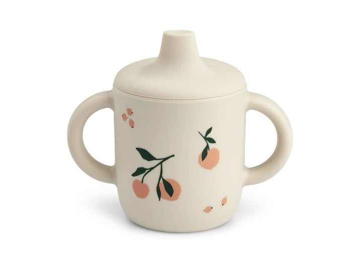 Liewood Tasse à bec Neil 15 cl Peach-Sea shell mix