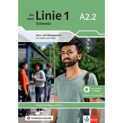 Die neue Linie 1 Schweiz A2.2 – Hybride Ausgabe allango, Set von Mylaine Tilibs,Valeria Zubler, Klett Sprachen GmbH, 978-3-12-678006-3