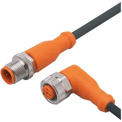 ifm Electronic Verbindungskabel, Elektronikkabel + Stecker, Schwarz