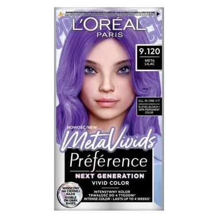 L'Oréal Paris L'Oreal Preference Metavivids Hair Dye 9.120 Meta Lilac (Lila) (42922878)