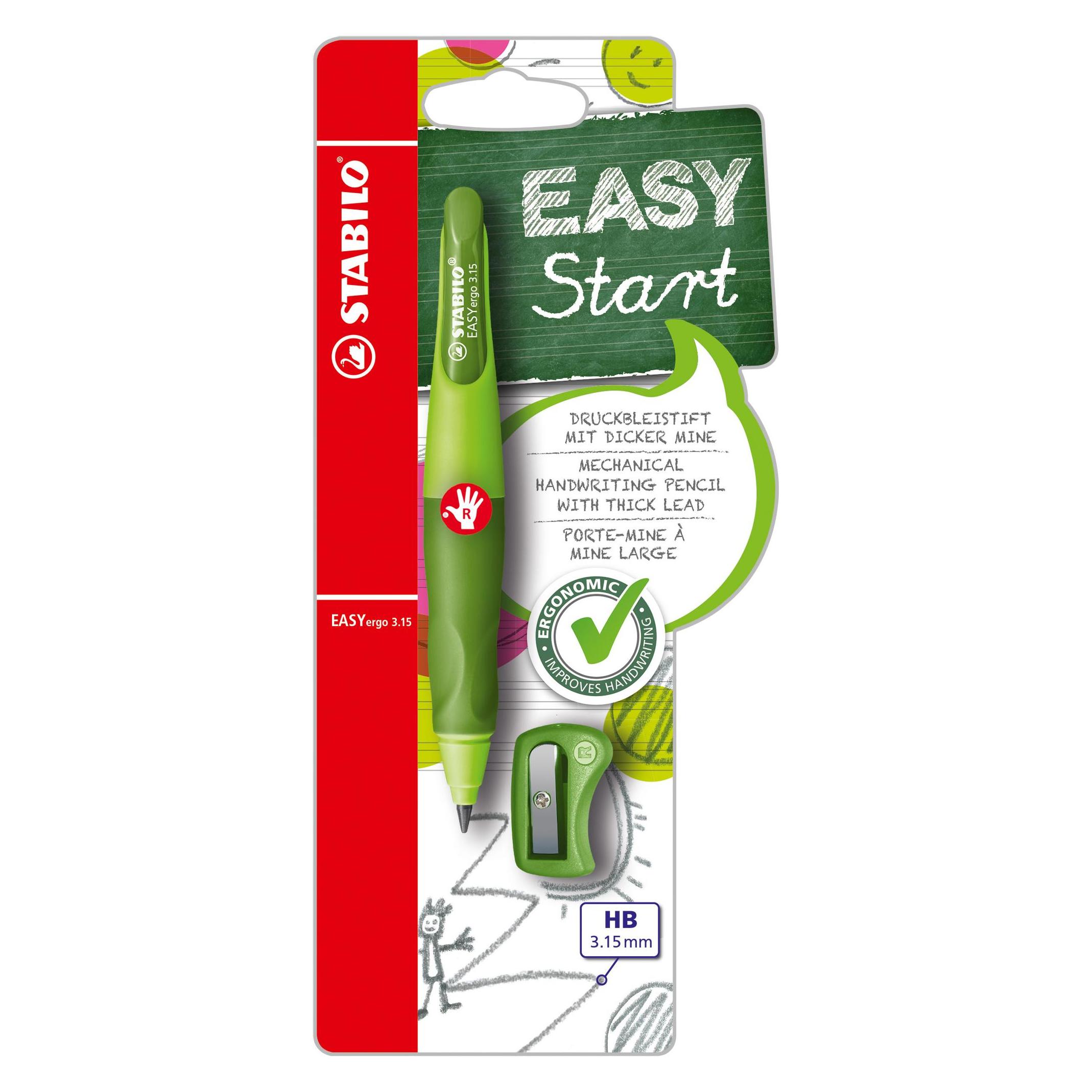 Stabilo EASYergo (3.15 mm, HB, 1x) (104687905)