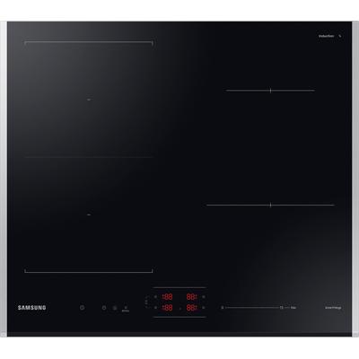 SAMSUNG Flex-Induktions-Kochfeld "NZ64B5046JK/U1", schwarz, B:59cm H:4,8cm T:52cm, Kochfelder, Mehr Flexibilität und viel Platz deine Pfannen & Töpfe. Mit WiFi