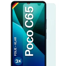 moex FlexProtect Poco C65 Schutzfolie Klar
